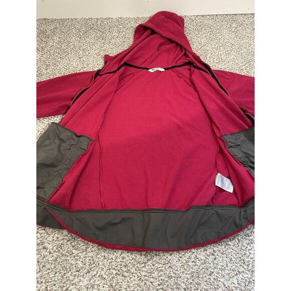 Outdoor Research Sweatshirt Womens Medium Red Long Sleeve Waffle Knit Active - Picture 8 of 12